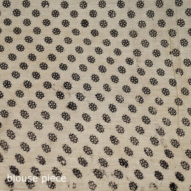 Cotton Saree in Kalamkari Print 11