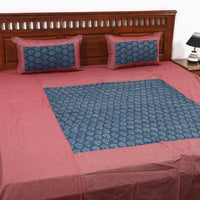 plain double bed cover 