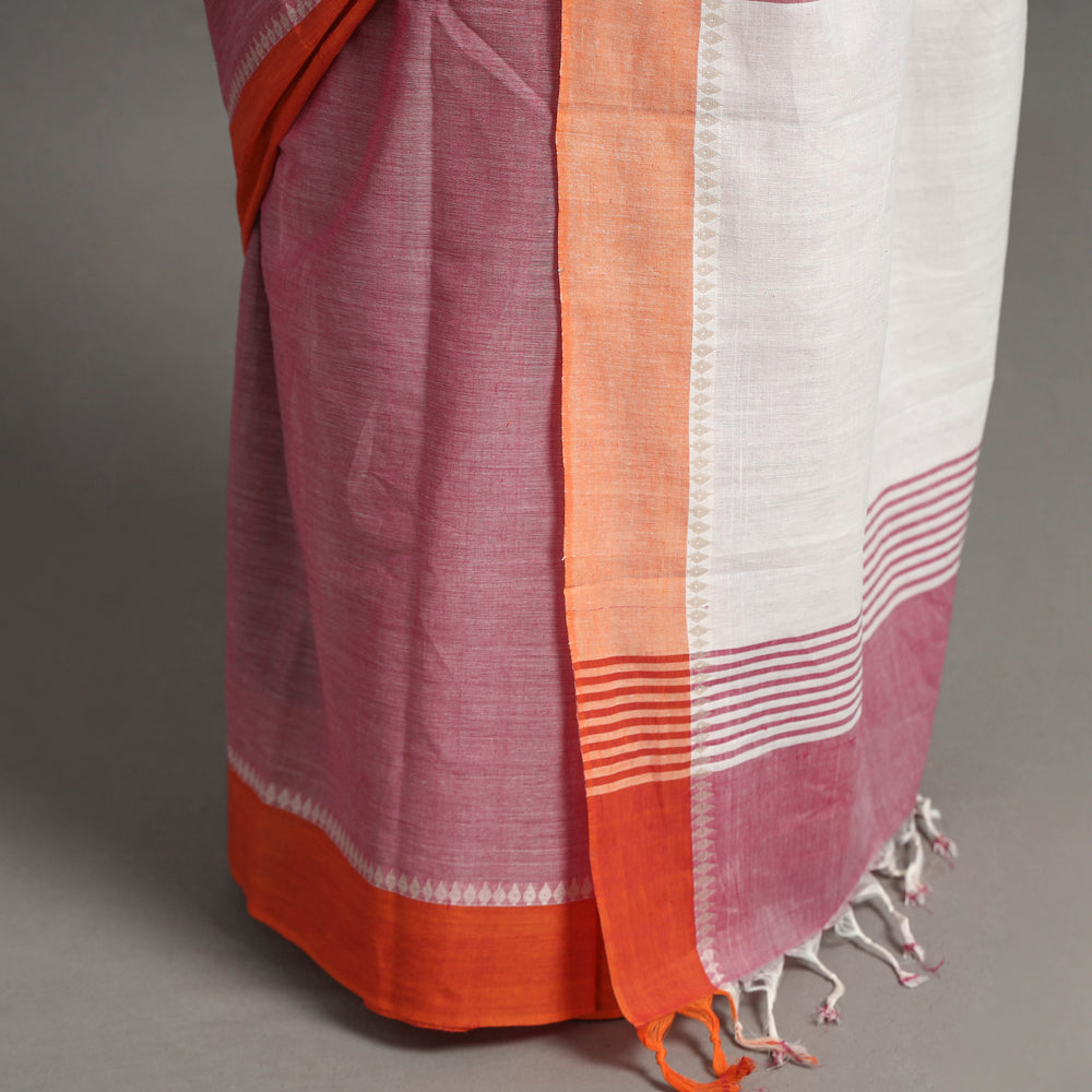 Leaf Dobby Cotton Handloom Saree 100