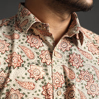 Kalamkari Block Printed Men Shirt