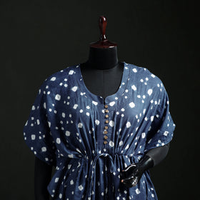 Bandhani Tie-Dye Cotton Kaftan (Short) 09