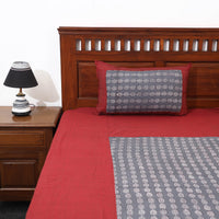 plain double bed cover 