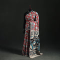 Cotton Saree in Kalamkari Print 14