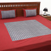 plain double bed cover 