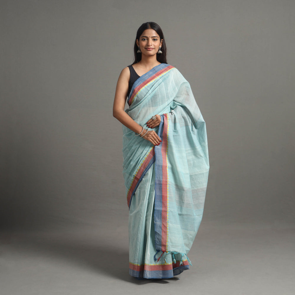 Lotus Dobby Cotton Handloom Saree 102