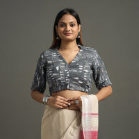 Pochampally Ikat Stitched Blouse
