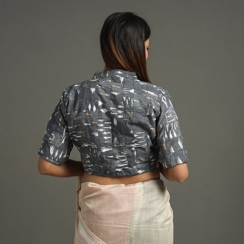 Pochampally Ikat Stitched Blouse
