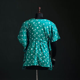 Bandhani Tie-Dye Cotton Kaftan (Short) 12