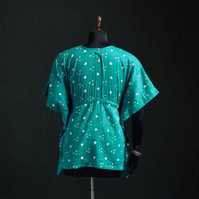 Bandhani Tie-Dye Cotton Kaftan (Short) 14