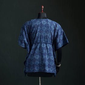 Akola Hand Block Print Natural Dyed Cotton Kaftan (Short) 15