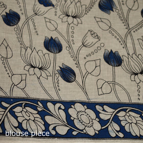 Cotton Saree in Kalamkari Print  19