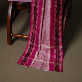 Sanganeri Block Print Cotton Unstitched Dress Material: Kurta, Bottom & Dupatta with Jewellery 06