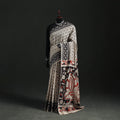 Cotton Saree in Kalamkari Print  20