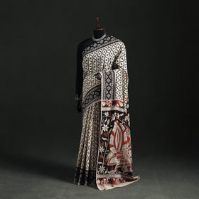 Cotton Saree in Kalamkari Print  20