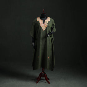 Kashmiri Aari Hand Embroidered Cotton Kaftan (Long) 35
