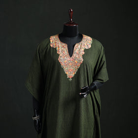 Kashmiri Aari Hand Embroidered Cotton Kaftan (Long) 35