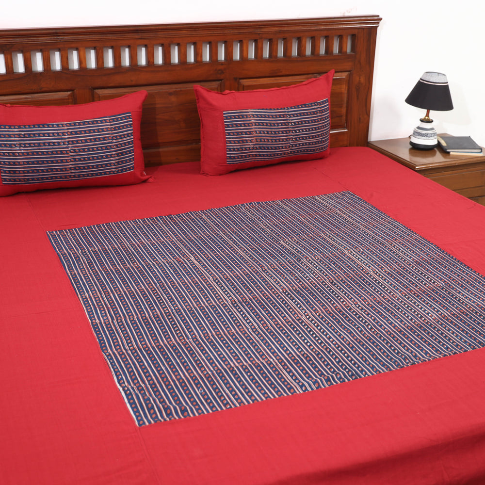 plain double bed cover 