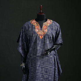 Kashmiri Aari Hand Embroidered Cotton Kaftan (Long) 34