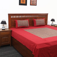 plain double bed cover 