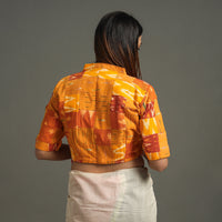  Pochampally Ikat Stitched Blouse
