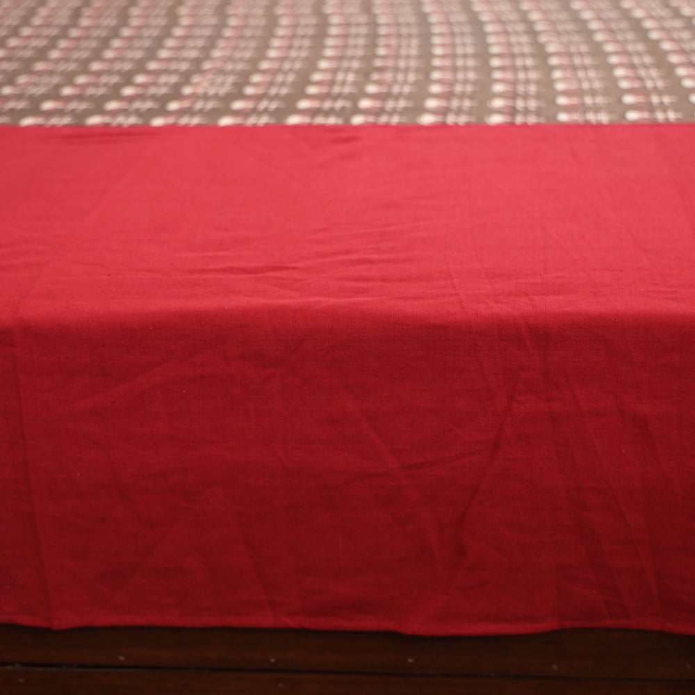 plain double bed cover 