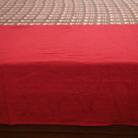 plain double bed cover 