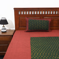 plain double bed cover 