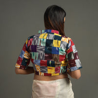 Patchwork Stitched Blouse
