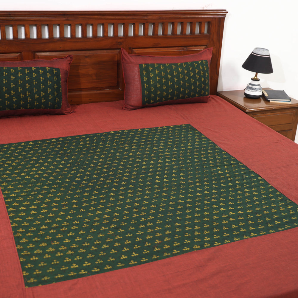 plain double bed cover 