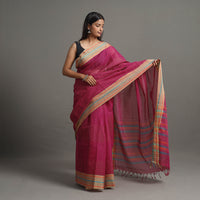 Narayanpet Checks Chakkar Dobby Cotton Handloom Saree 109