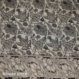 Cotton Saree in Kalamkari Print  23