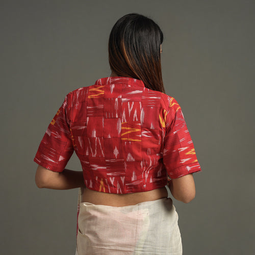 Pochampally Ikat Stitched Blouse
