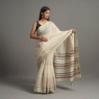 Narayanpet Checks Chakkar Dobby Cotton Handloom Saree 110