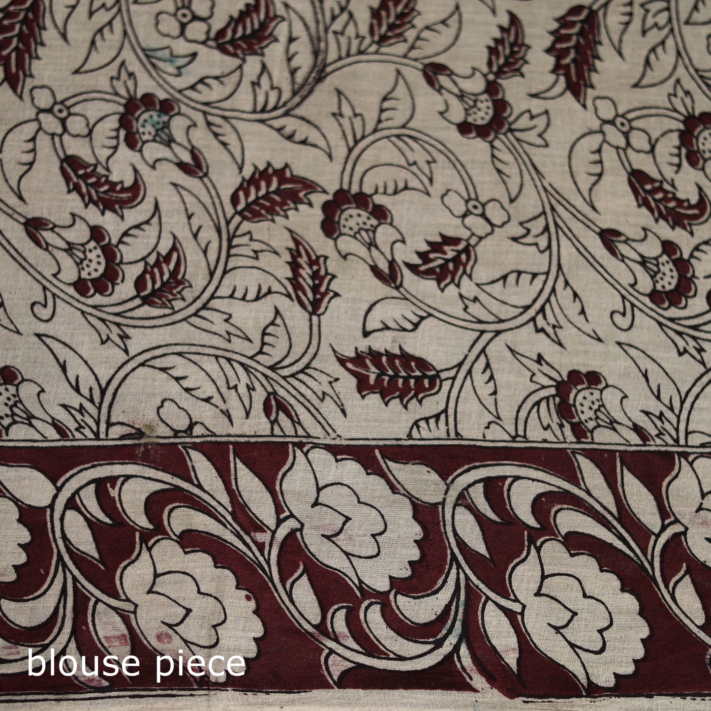 Cotton Saree in Kalamkari Print  24
