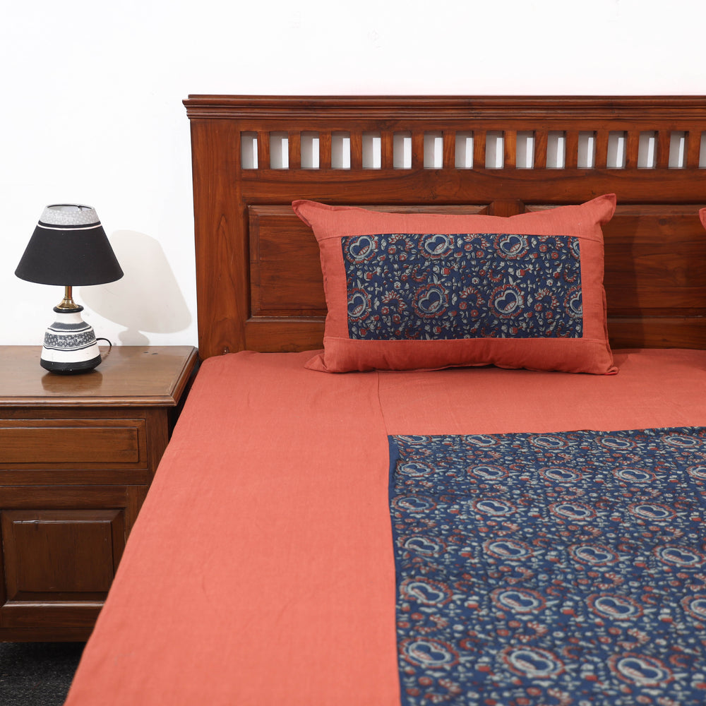 plain double bed cover 