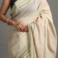 Narayanpet Checks Chakkar Dobby Cotton Handloom Saree 110