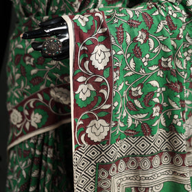 Cotton Saree in Kalamkari Print  25