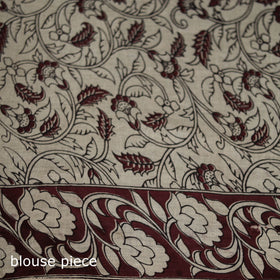 Cotton Saree in Kalamkari Print  25