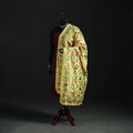 Phulkari Hand Embroidered Chanderi Silk Dupatta 06