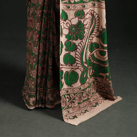Cotton Saree in Kalamkari Print  26