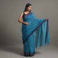 Narayanpet Small Chequered Dobby Cotton Handloom Saree 112