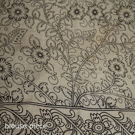 Cotton Saree in Kalamkari Print  27