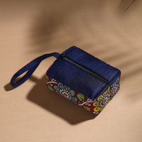 Red - Handpainted Kalamkari Multipurpose Cosmetic/Toiletry Bag 19