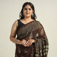 Batik Print Saree