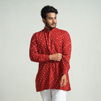 Bandhani Men Kurta