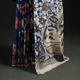 Cotton Saree in Kalamkari Print  28