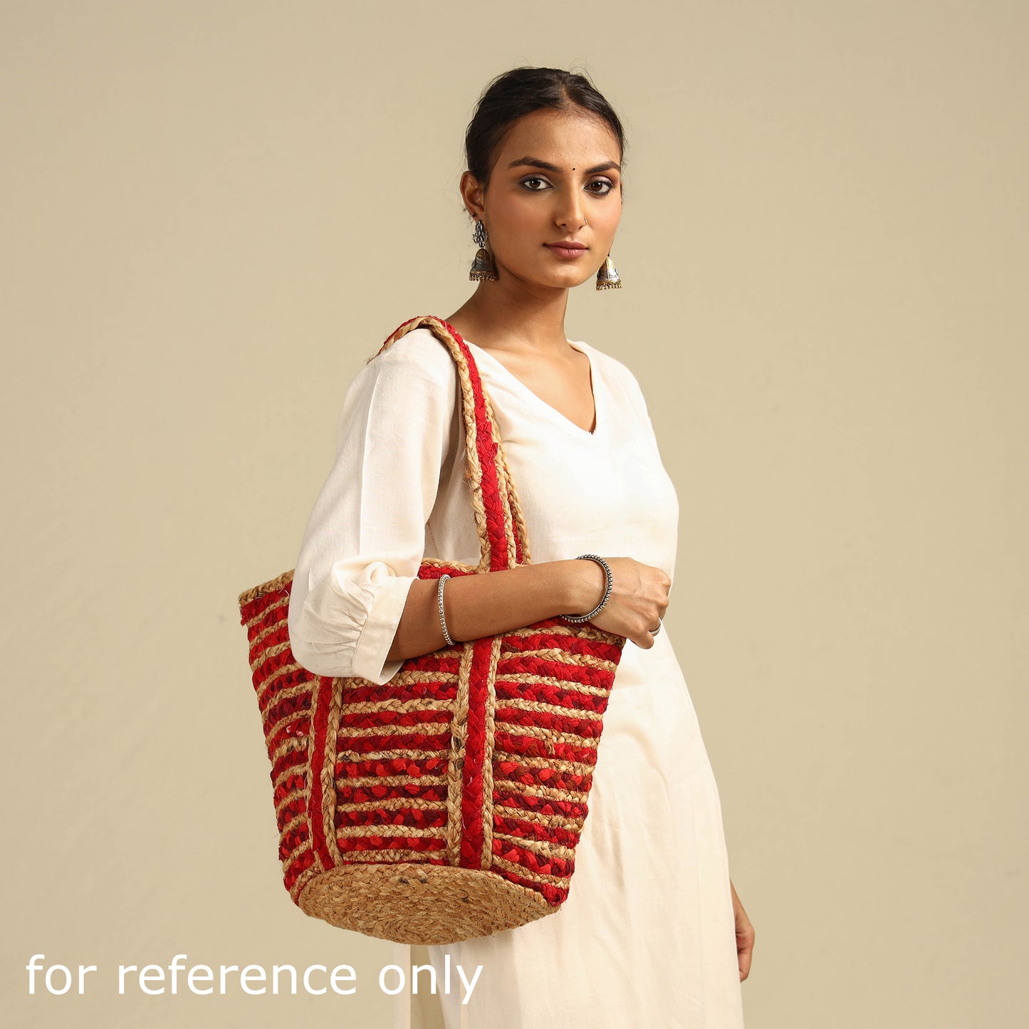 jute shoulder bag