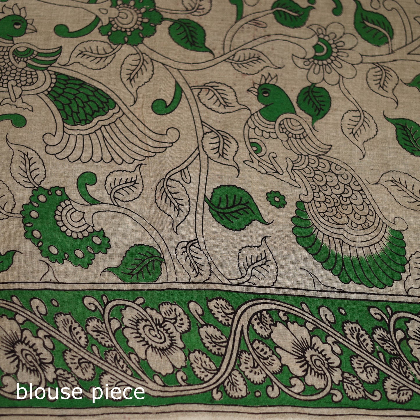 Cotton Saree in Kalamkari Print  29