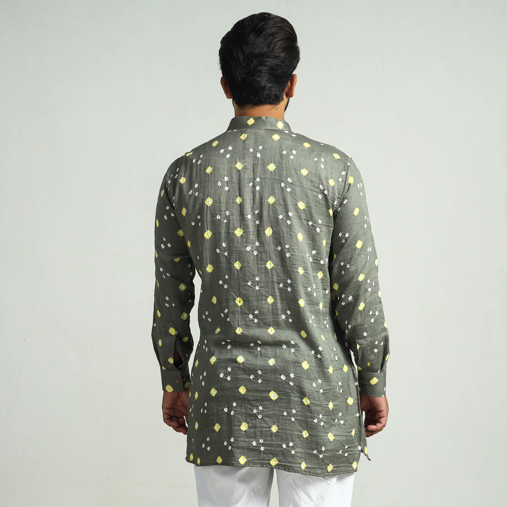 bandhani men kurta