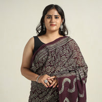 Batik Print Saree